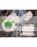 Дървена къщичка за птици гнездо за сглобяване